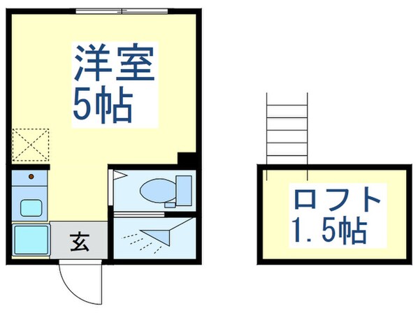 マレーア高円寺の物件間取画像